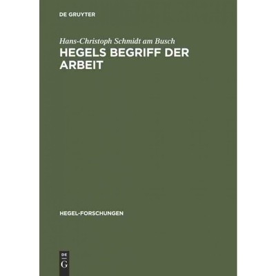 按需印刷不退不换DEG Hegels Begriff der Arbeit[9783050036267]