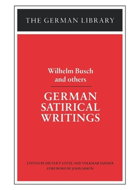 按需印刷German Satirical Writings[9780826402851]