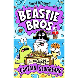 现货 野兽兄弟3：斯拉格比尔德船长的诅咒 Beastie Bros 3: The Curse of Captain Slugbeard 英文原版 上海外文 9780702344480