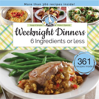 预订Weeknight Dinners 6 Ingredients or Less[9781620932476]