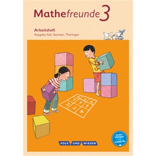 预订不退不换德语 Mathefreunde - Ausgabe Süd 2015 - 3. Schuljahr[9783060837205]