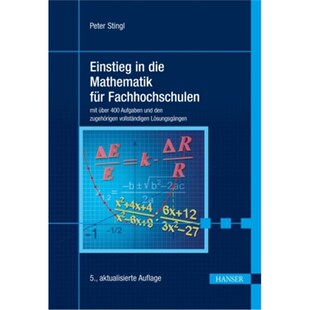 预订【德语】Einstieg in die Mathematik für Fachhochschulen:Mit über 400 Aufgaben und den zu