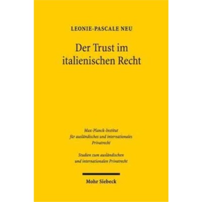 预订不退不换德语 Der Trust im italienischen Recht:Eine rec