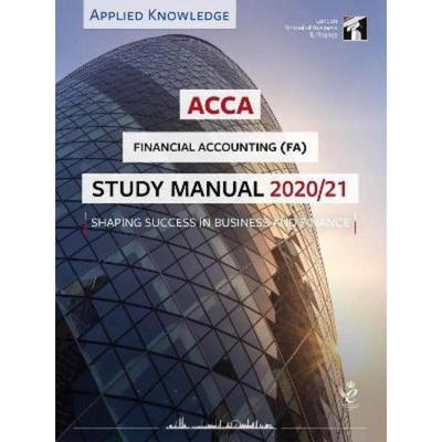 预订ACCA Financial Accounting Study Manual 2020-21:For Exams until August 2021