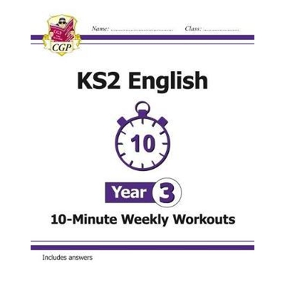 预订不退不换KS2 English 10-Minute Weekly Workouts - Year 3