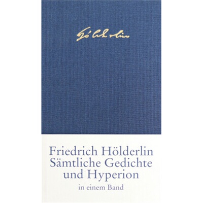 预订【德语】Samtliche Gedichte und Hyperion[9783458169505]