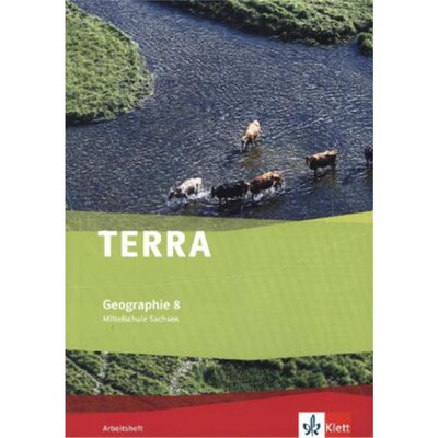 预订不退不换德语 TERRA Geographie 8. Ausgabe Sachsen Mittelschule, Oberschule[9783121042876]