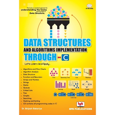 按需印刷DATA STRUCTURE AND ALGORITHM THROUGH C[9789386551948]
