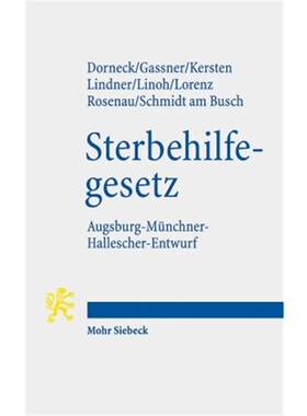 预订【德语】Gesetz zur Gewahrleistung selbstbestimmten Sterbens und zur Suizidpravention