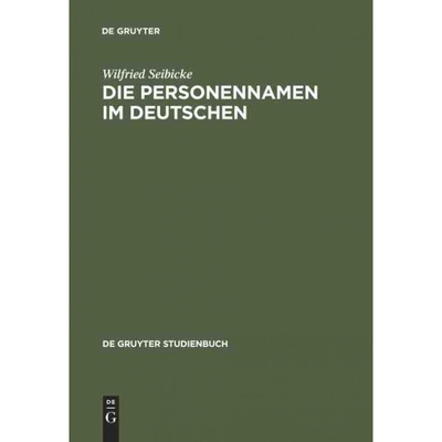 按需印刷不退不换DEG Die Personennamen im Deutschen[9783110204667]