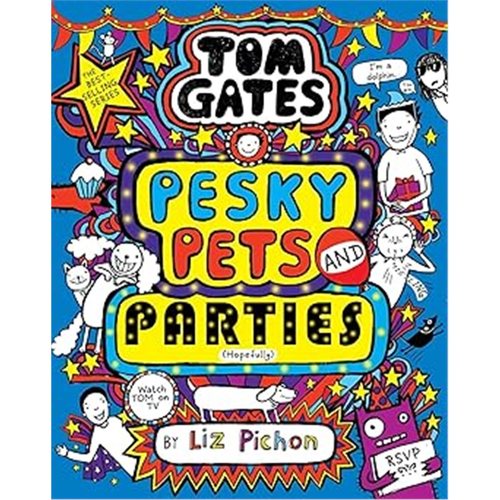 现货  Tom Gates: Pesky Pets and Parties 汤姆盖茨的涂鸦日记24 讨厌的宠物和派对 英文原版 精装 [9780702313448]