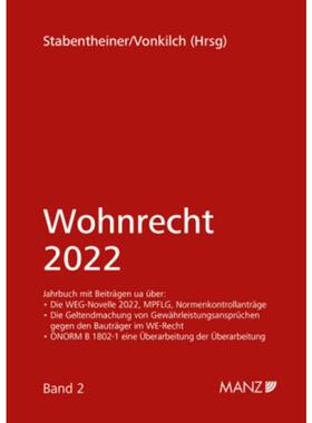 预订不退不换德语 Wohnrecht 2022:Band 2