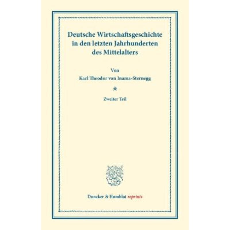 预订【德语】 Deutsche Wirtschaftsgeschichte.:Dritter B