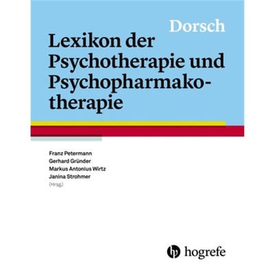 预订【德语】Dorsch - Lexikon der Psychotherapie und Psychopharmakotherapie[9783456855721]