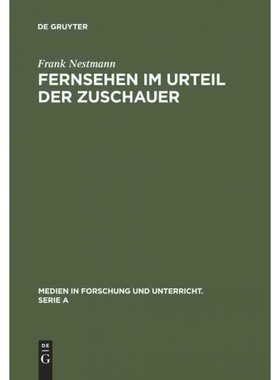 按需印刷不退不换DEG Fernsehen im Urteil der Zuschauer[9783484104228]