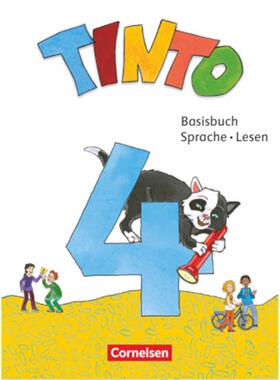 预订不退不换德语 Tinto Sprachlesebuch 2-4 - Neubearbeitung 2019 - 4. Schuljahr Basisbuc[9783060844784]