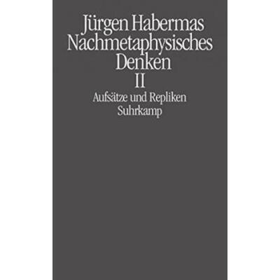 预订不退不换德语 Nachmetaphysisches Denken. Bd.2:Aufsätze und Repliken