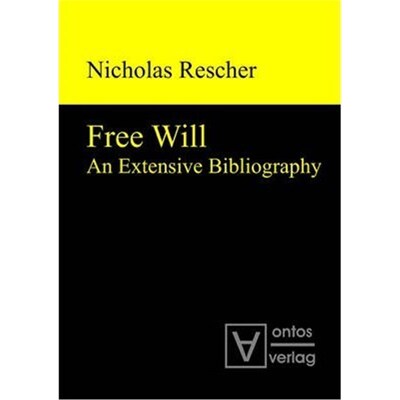 预订不退不换Free Will:An Extensive Bibliography