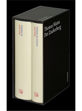 预订【德语】 Der Zauberberg, m. Kommentar, 2 Bde.[9783100483249]