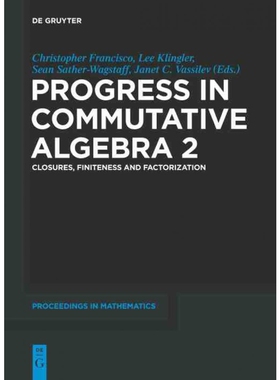 按需印刷DGYT Progress in Commutative Algebra 2[9783110278590]
