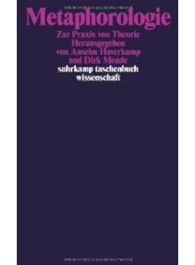 预订不退不换德语 Metaphorologie:Zur Praxis von Theorie. Originalausgabe