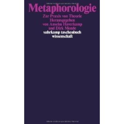 预订【德语】 Metaphorologie:Zur Praxis von Theorie. Originalausgabe