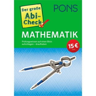 große 预订不退不换德语 Der Mathematik 9783125625655 Check PONS Abi