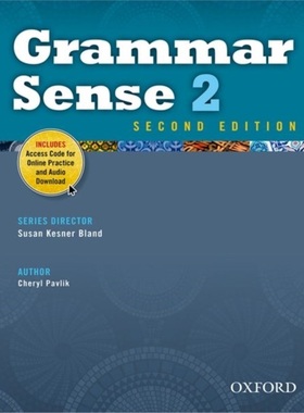 预订Grammar Sense: 2: Student Book with Online Practice Access Code Card[9780194489133]