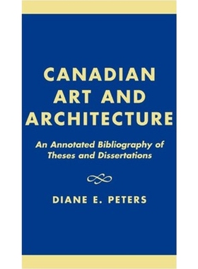按需印刷Canadian Art and Architecture[9780810845275]