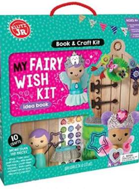 预订不退不换Klutz Junior: My Fairy Wish Kit