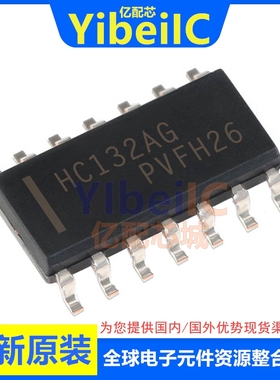亿配芯 MC74HC132ADR2G SOIC-14 贴片HC132AG ADG 与非门 IC芯片