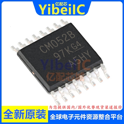 亿配芯 CD4052BPWR TSSOP-16 贴片CM052B BPW 多路复用开关IC芯片