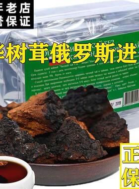 俄罗斯桦树茸桦褐孔菌保真桦树泪降价正宗黑金白桦茸