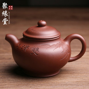 宜兴原矿紫砂壶大亨掇只茶壶名家纯全手工石瓢壶单壶功夫茶具茶器