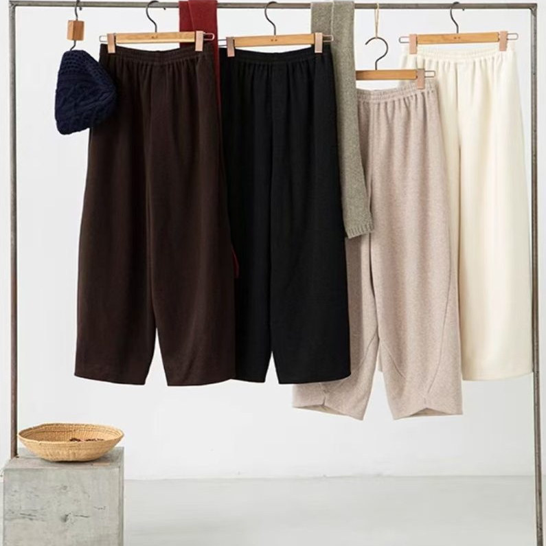 2025秋冬新款绵羊毛醋酸混纺垂坠顺滑可机洗显瘦加厚保暖长裤,女装/女士精品,休闲裤,淘宝优惠券,粉丝福利购,淘宝优惠卷