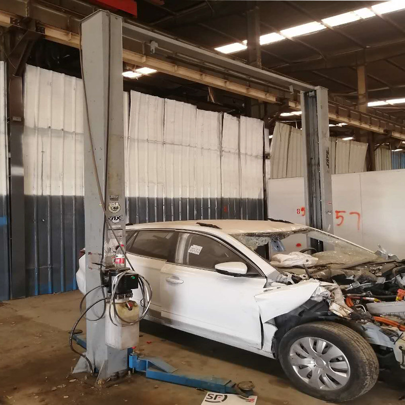 序达4吨二手龙门举升机二手升降机双柱质保1年380v汽修专用