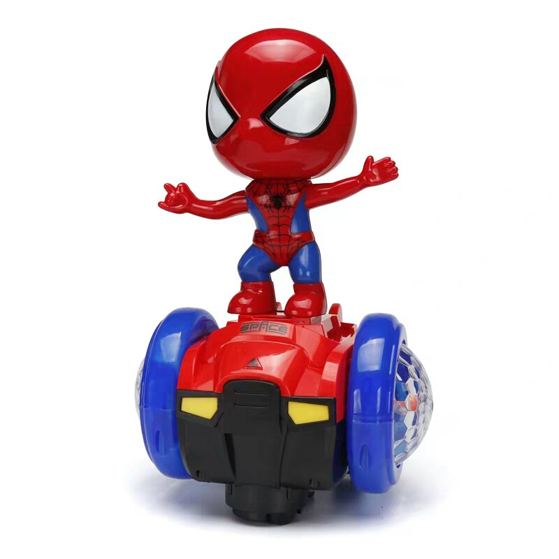 会跳舞音乐万向机器人特技车