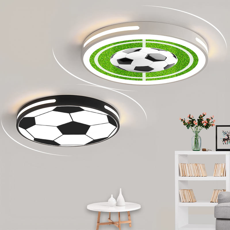 支持定做欧洲世界杯球徽图案吸顶灯店铺装修灯具足球国家队徽灯