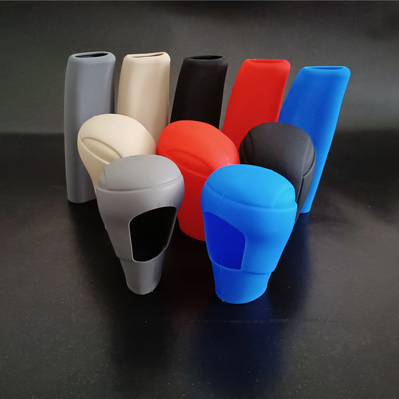 适用日产自动档硅胶排挡套奇骏楼兰纳瓦拉把套途达逍客手刹保护套