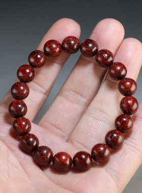 [新品]印度小叶紫檀手链 10mm女款手串 楼叔精选