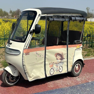 适用于雅迪CL9三轮车雨帘适用CL8C16C18C5C9K8E专车专用雨帘