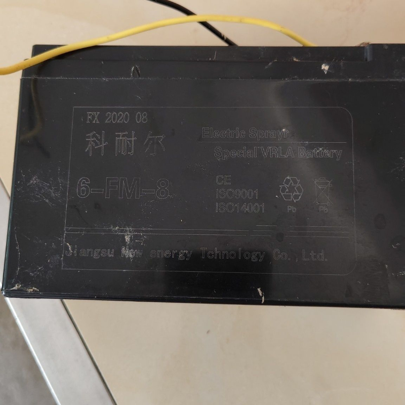 科耐尔蓄电池6-FM-8儿童玩具车电池12V8AH喷雾器 电梯 门禁电池