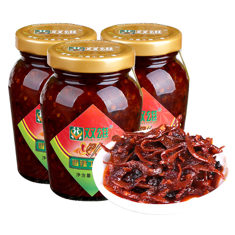 包邮香辣丁香鱼瓶装即食拌饭拌面麻辣小鱼仔下饭下酒菜深海小银鱼