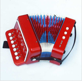 出口欧美 塑料质纯色 儿童手风琴uc103