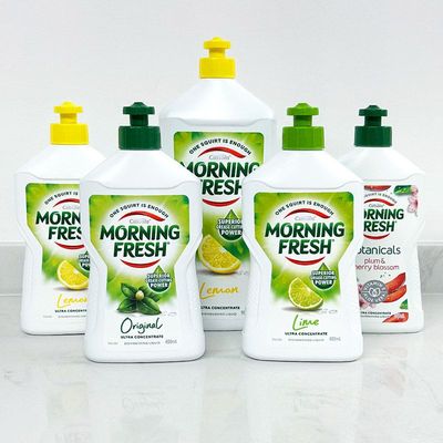 澳洲洗洁精morningfresh进口浓缩洗洁精柠檬青柠原味400ml