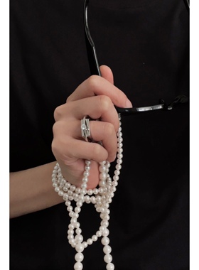 不规则高级感铜戒指小众设计