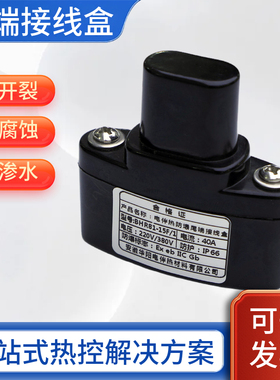 电伴热带防爆尾端接线盒BHR81A-15F/1电压 220V/380V终端接线盒