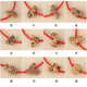 大量 手工编织手绳男女情侣儿童学生十二生肖红绳黑绳粗细线手链