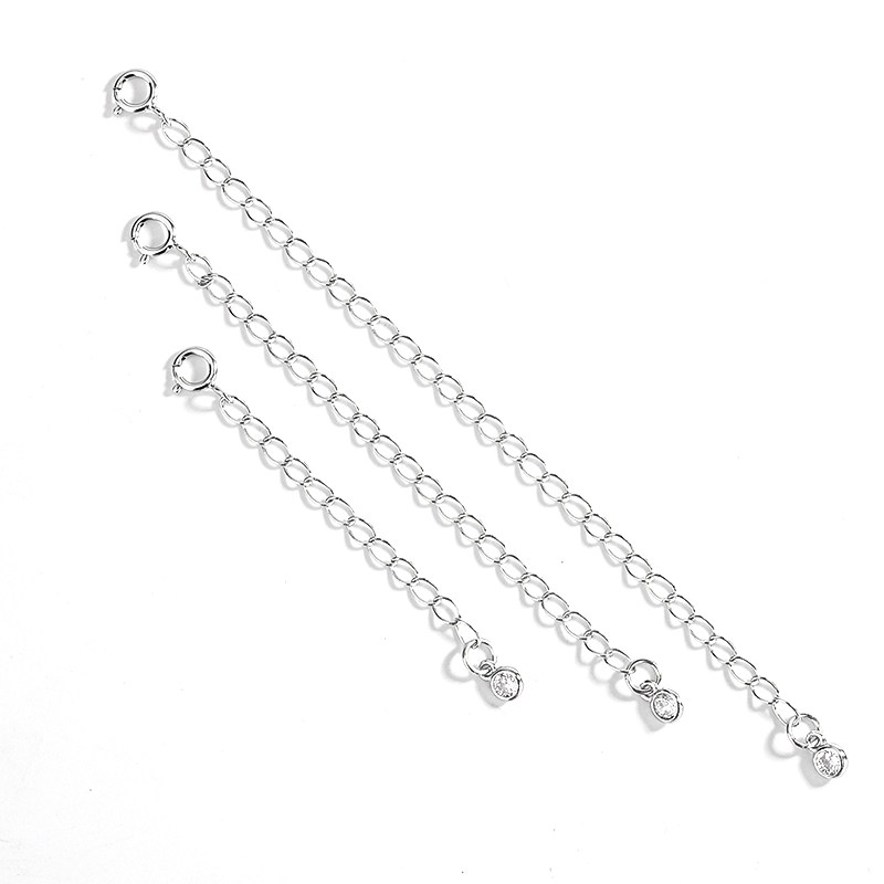 EXTENSION CHAIN NECKLACE  BRACELET EXTENSION ACCESSORIES CHAIN TAIL LONG BUCKLE UNIVERSAL GROWTH ADJUSTMENT DIY CHAIN
