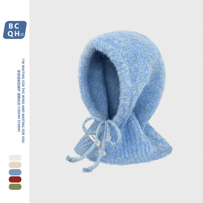 巴拉克拉法帽秋冬帽子围巾一体